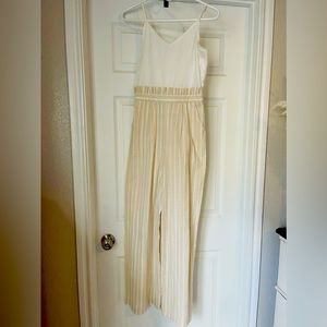Altar’d State Linen Spaghetti Strap Jumpsuit!